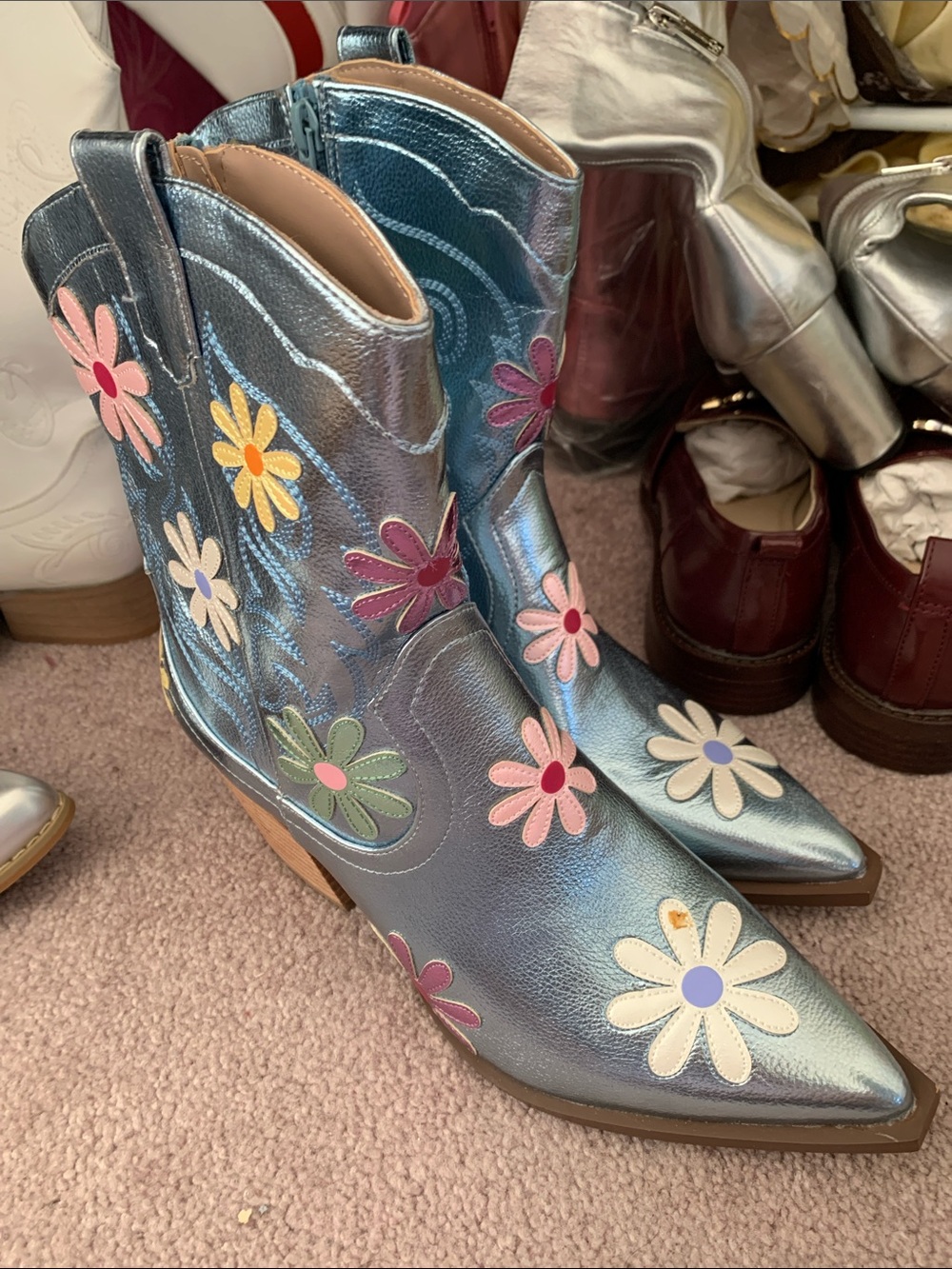NWOT Betsy Johnson Western Boots